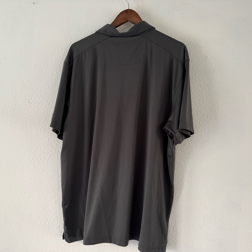 Gorpcore Callaway Opti-Dri Gray Performance Golf Polo Shirt XXL Athletic - Picture 7 of 9